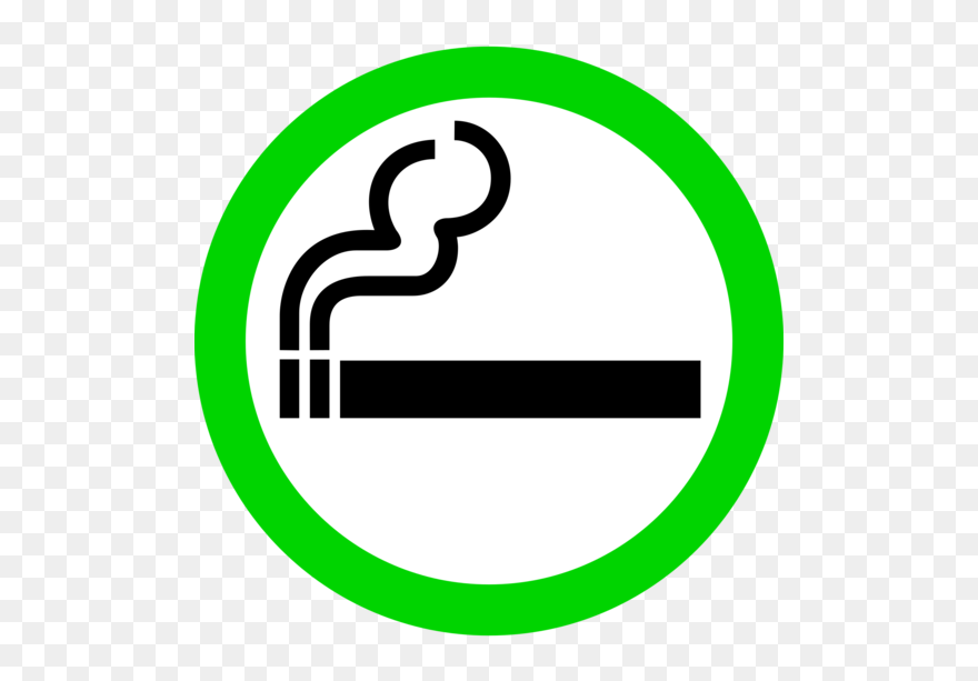 Area,text,brand - No Smoking Sign Clipart