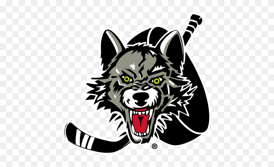 Mascot Drawing Wild Wolf - Chicago Wolves Logo Clipart