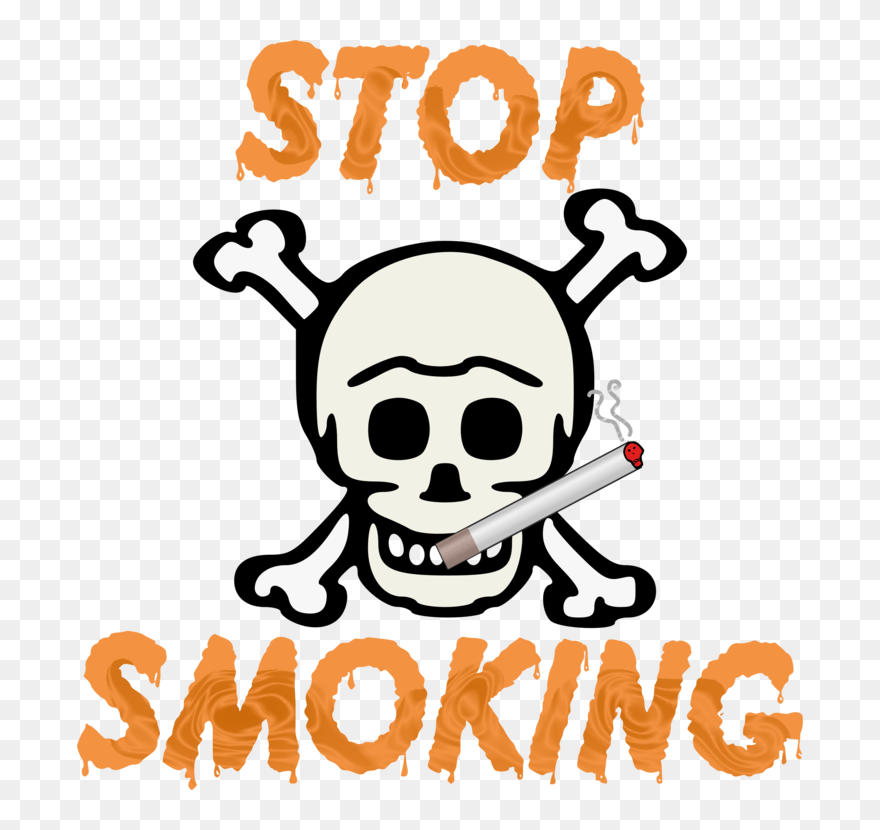 Text,sticker,logo - Poster Of Smoking Clipart - Png Download