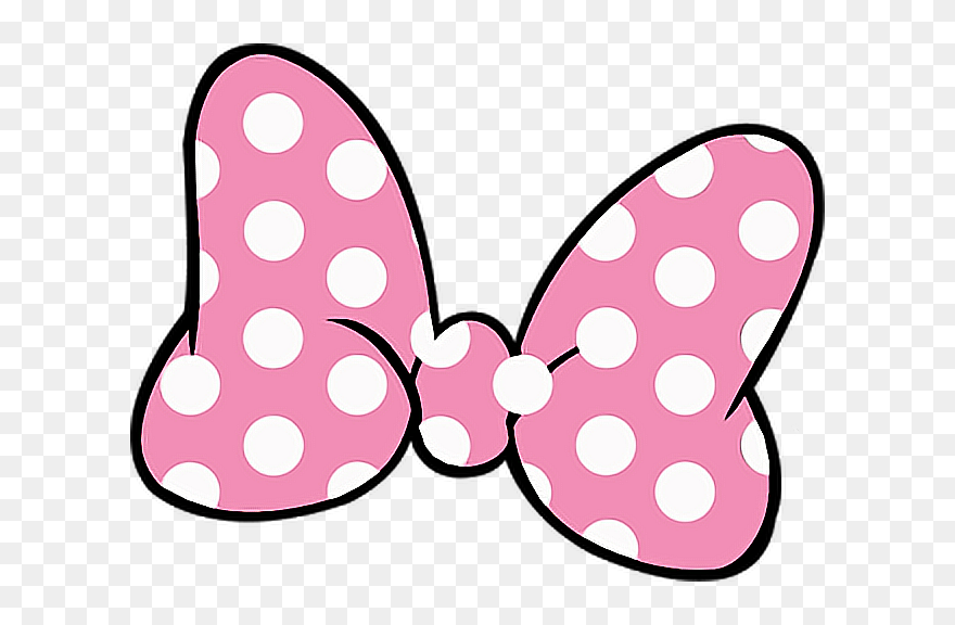 #minniemouse #minnie #ribbon #bow - Laço Minnie Rosa Png Clipart