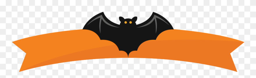 Room Vector Halloween - Ribbon Halloween Png Clipart