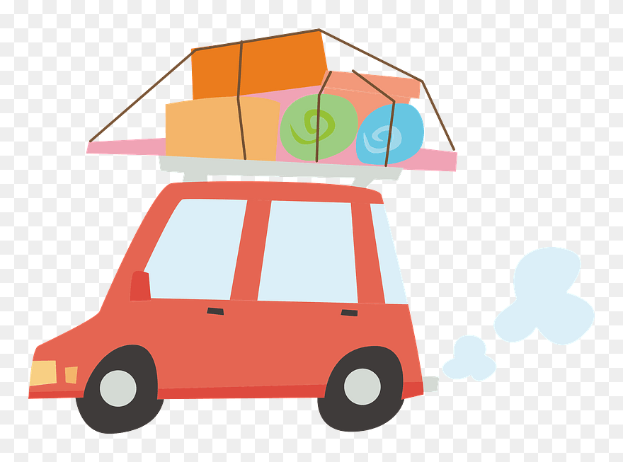 Car Moving Clipart - Png Download