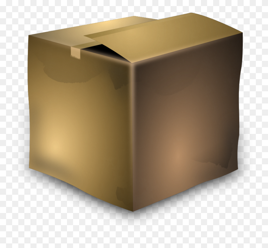 Open - Box - Clipart - Small Box With Clipart - Png Download