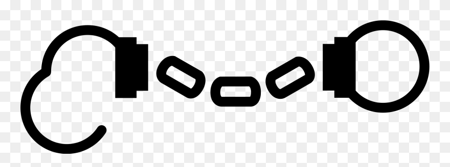 Handcuffs Svg Free Vector - Handcuffs Vector Clipart