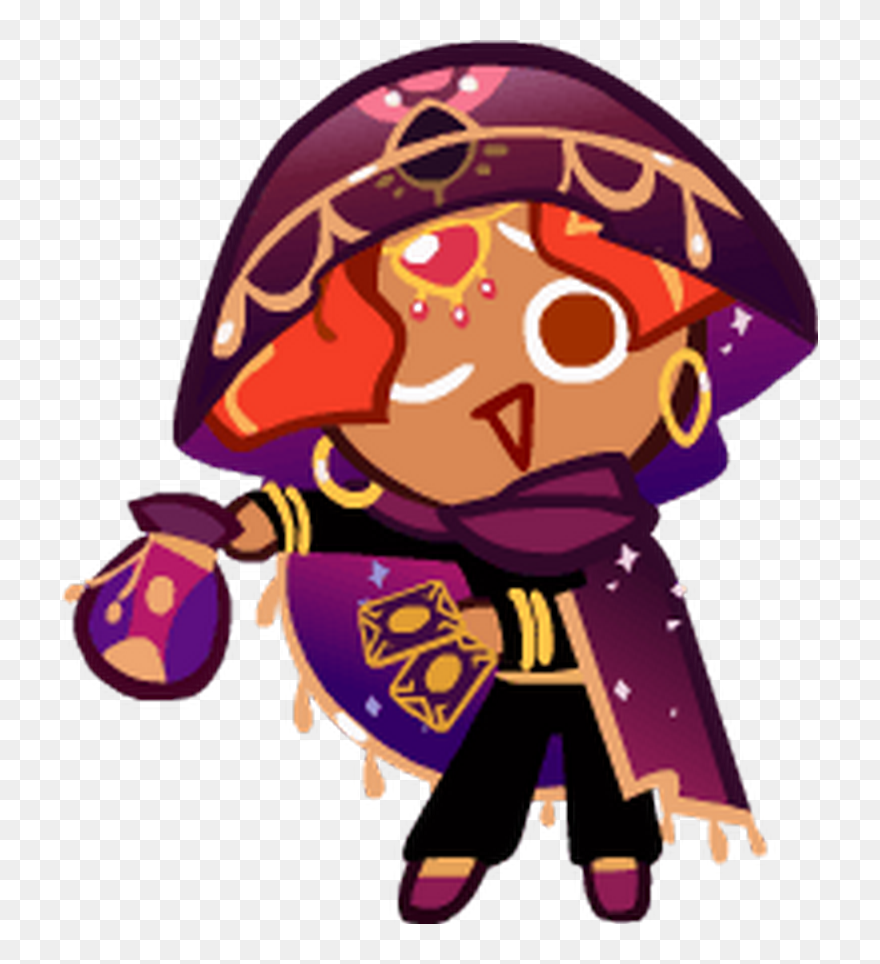 Cinnamon Cookie Fortune Teller Clipart