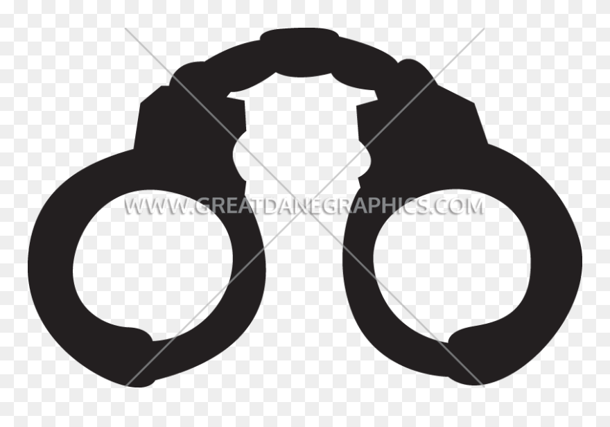Transparent Handcuffs Clipart - Illustration - Png Download