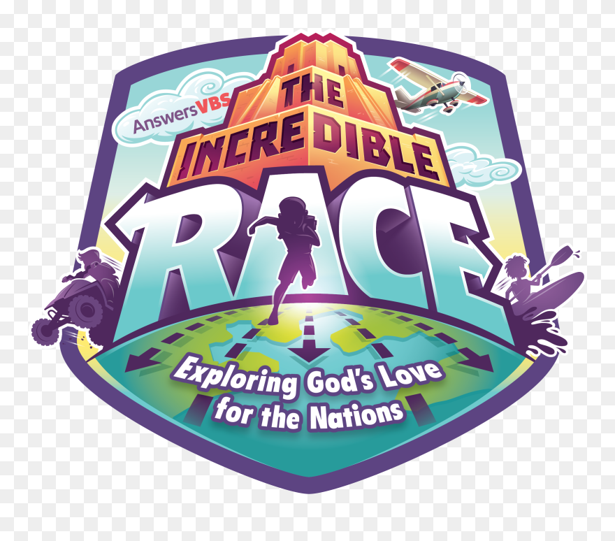 Incredible Race Vbs 2019 Clipart