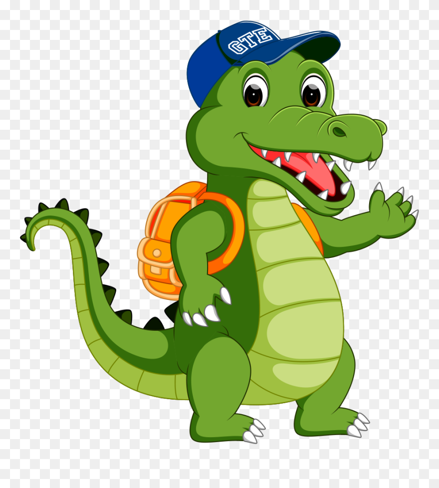 Vector Alligator Mascot, Picture - Griggs Ec Pk Clipart