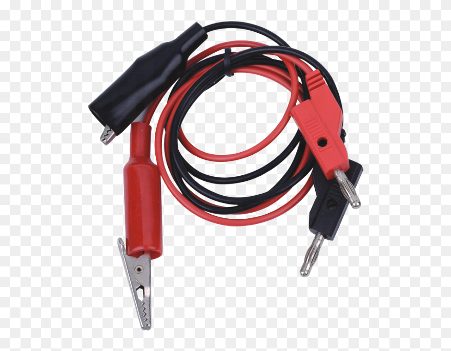 Transparent Aligator Clip Art - Sata Cable - Png Download