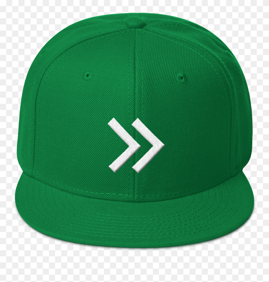 High Profile Arrows Hat Mockup Front Kelly Green - Baseball Cap Clipart