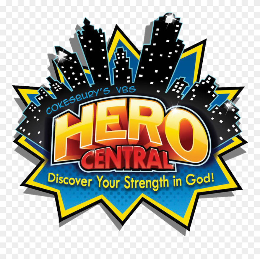 Vacation Bible School Hero Central Clipart