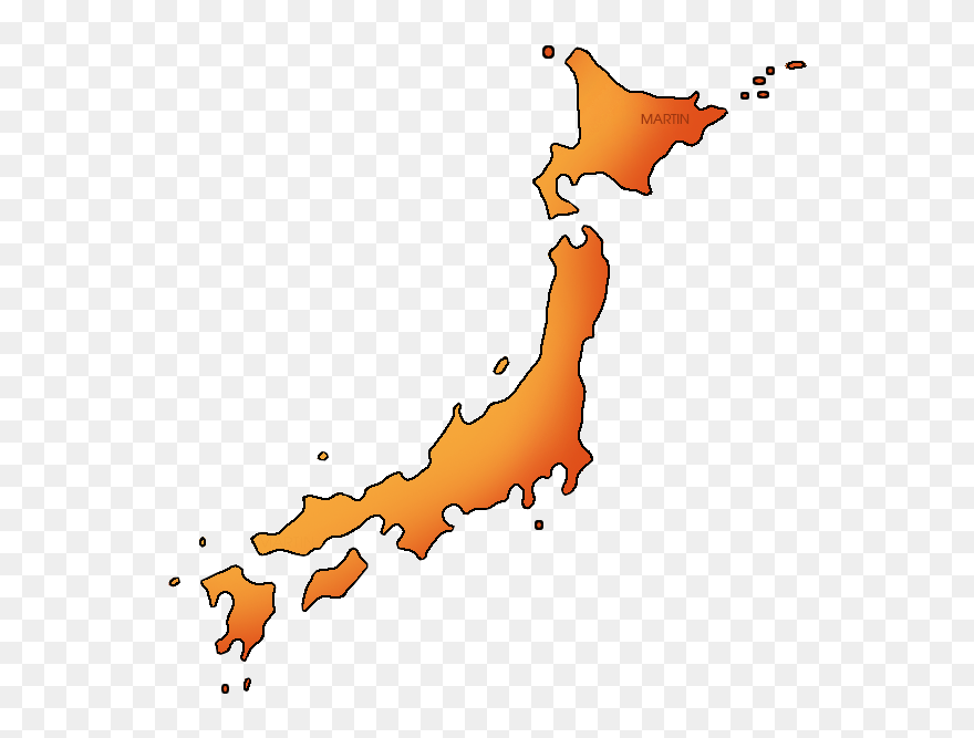 Japan Clipart , Png Download - Japan Map Vector Transparent Png