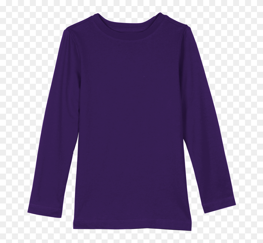 Purple Long Sleeve Clipart - Png Download
