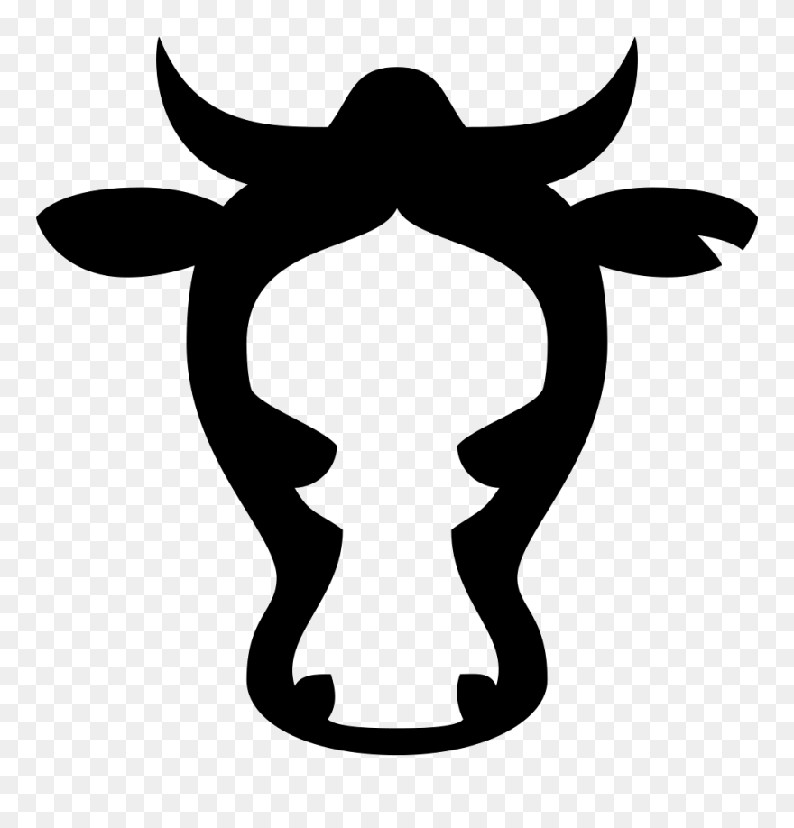Angus Cattle Computer Icons Dairy Cattle Beef Cattle - Cow Symbol Png Clipart