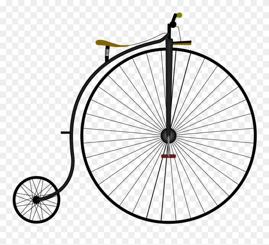 Net » Clip Art » Penny Farthing Bike Grand Bi - Penny Farthing Bicycle .png Transparent Png