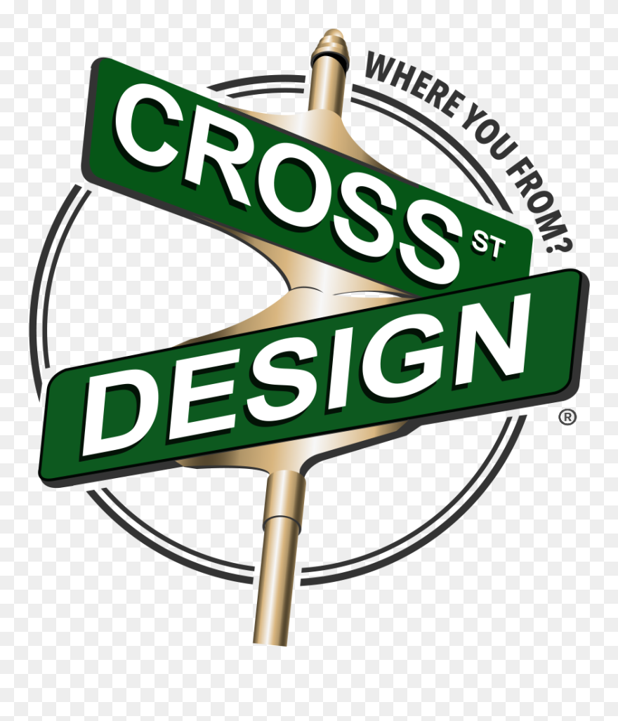 Cross Street Design Clipart