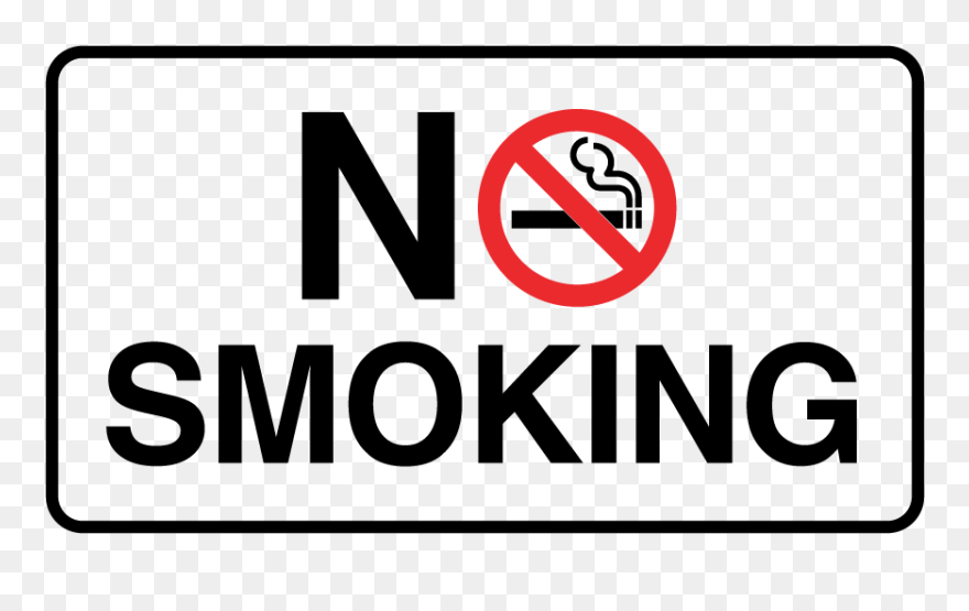 No Smoking Sign - No Smoking Sign No Background Clipart
