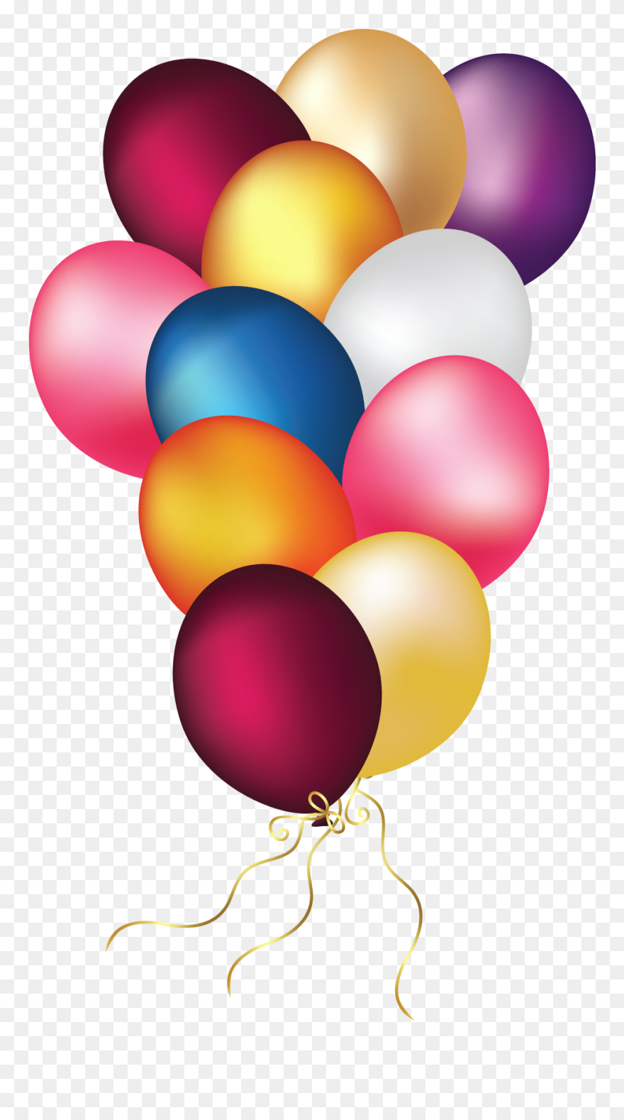 Download Transparent Background Balloons Background Frames Png Clipart