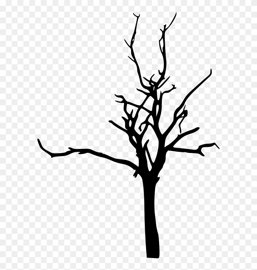 Portable Network Graphics Clip Art Silhouette Tree - Bare Trees Silhouettes Png Transparent Png
