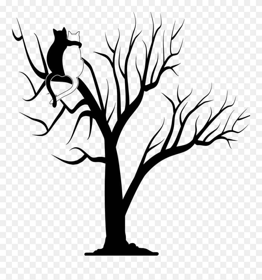 Halloween Pohon Clipart