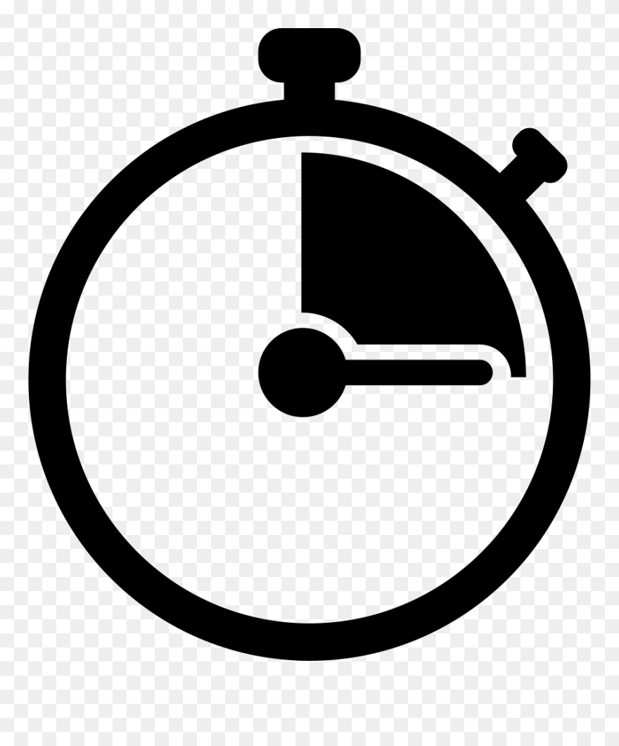 Stopwatch Clipart Cool, Stopwatch Cool Transparent - Stopwatch Clipart Png