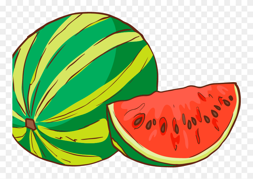 Cartoon Fruit Illustration Art Hd Clipart