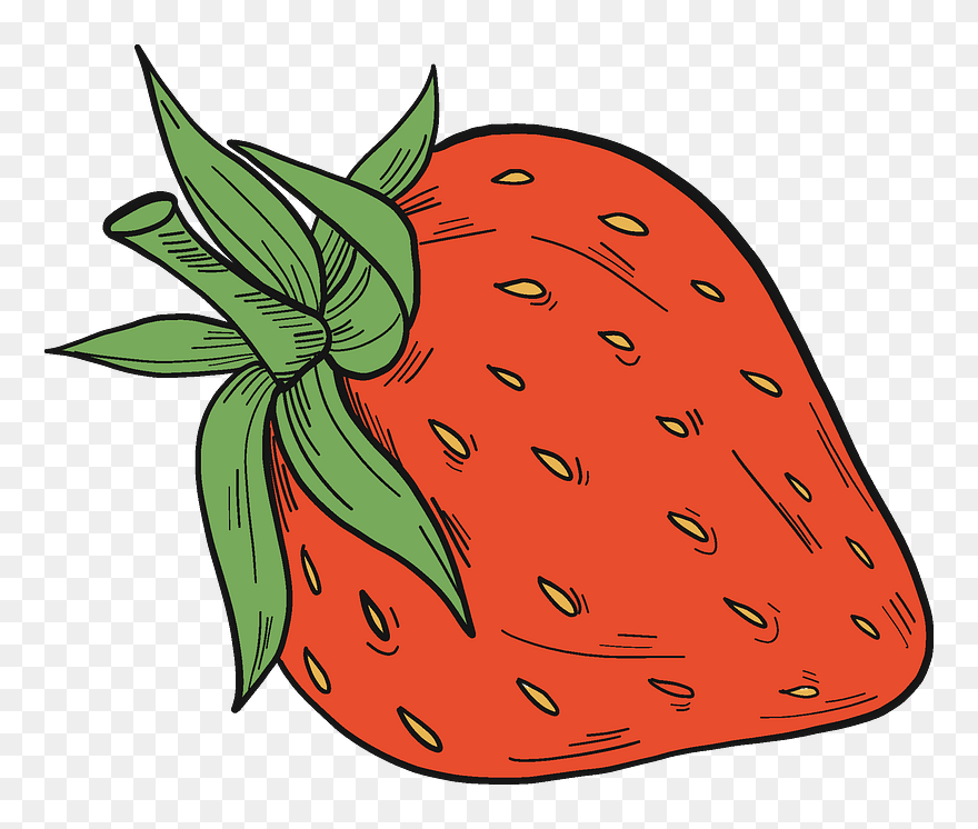 Strawberry Clipart - Strawberry - Png Download