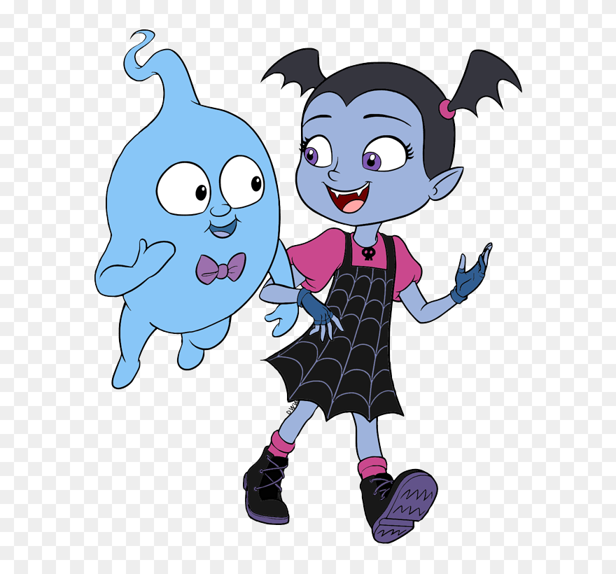 Vampirina Y Demi Png Clipart