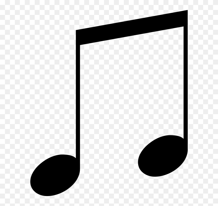 Photography - Eighth Notes Transparent Background Clipart