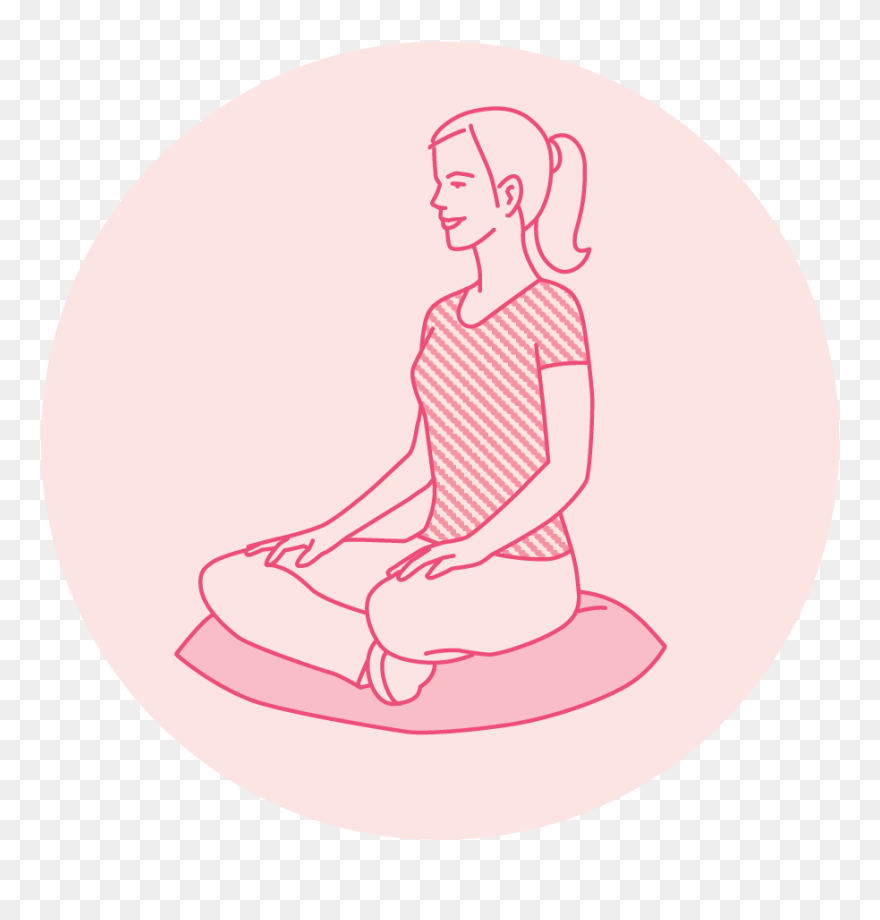 Meditation Drawing Clipart