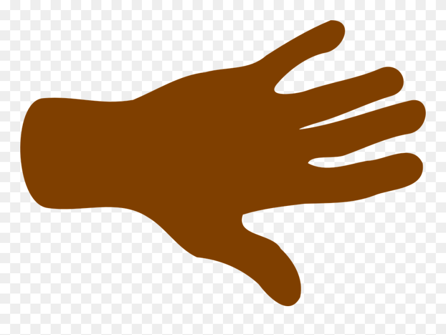 Finger Clipart Hand Palm - African American Hand Clip Art - Png Download