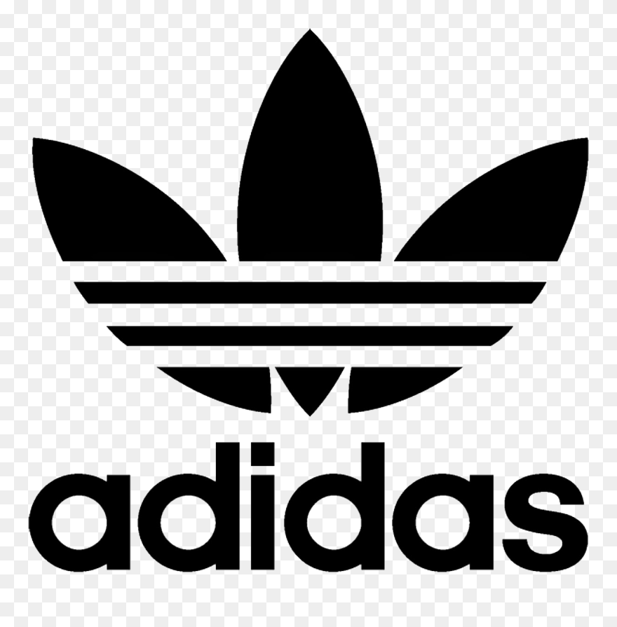 Adidas Clipart Black And White - Adidas Originals Logo Svg - Png Download