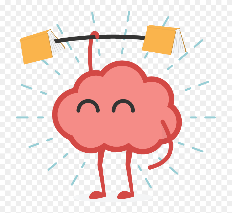 Cartoon Brain Png - Brain Cartoon Transparent Background Clipart
