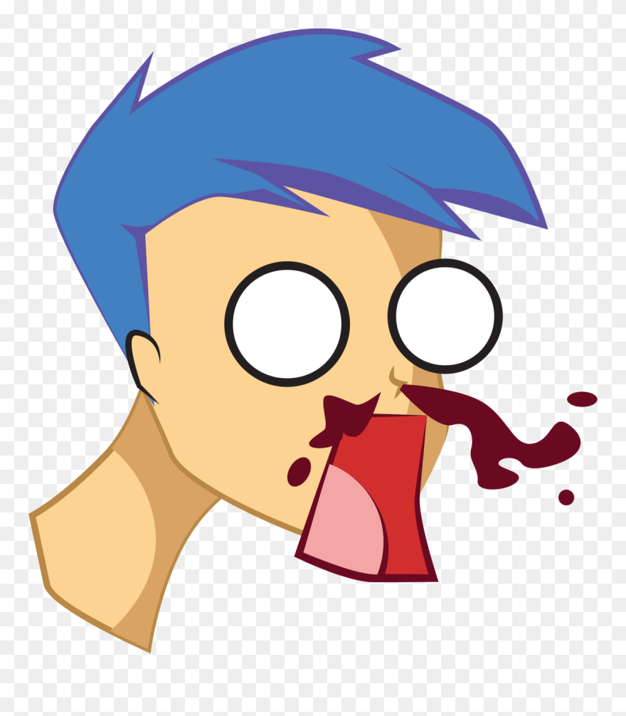 Anime Nose Bleed Png Clipart