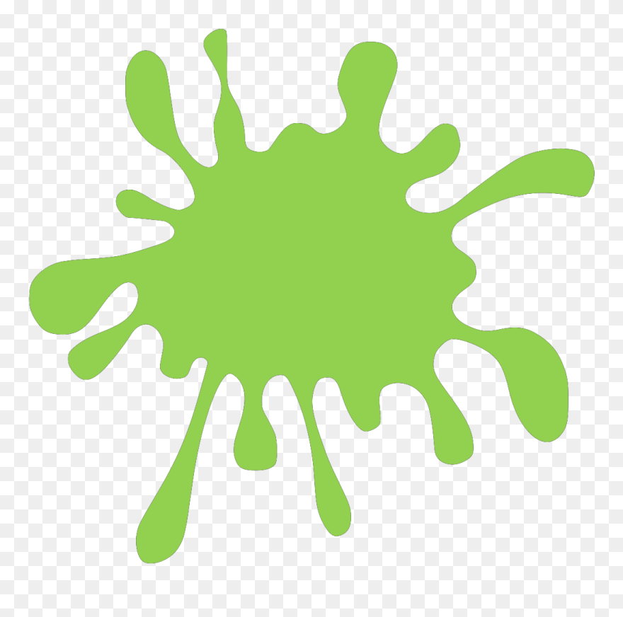 Orange Paint Splash Clipart - Png Download