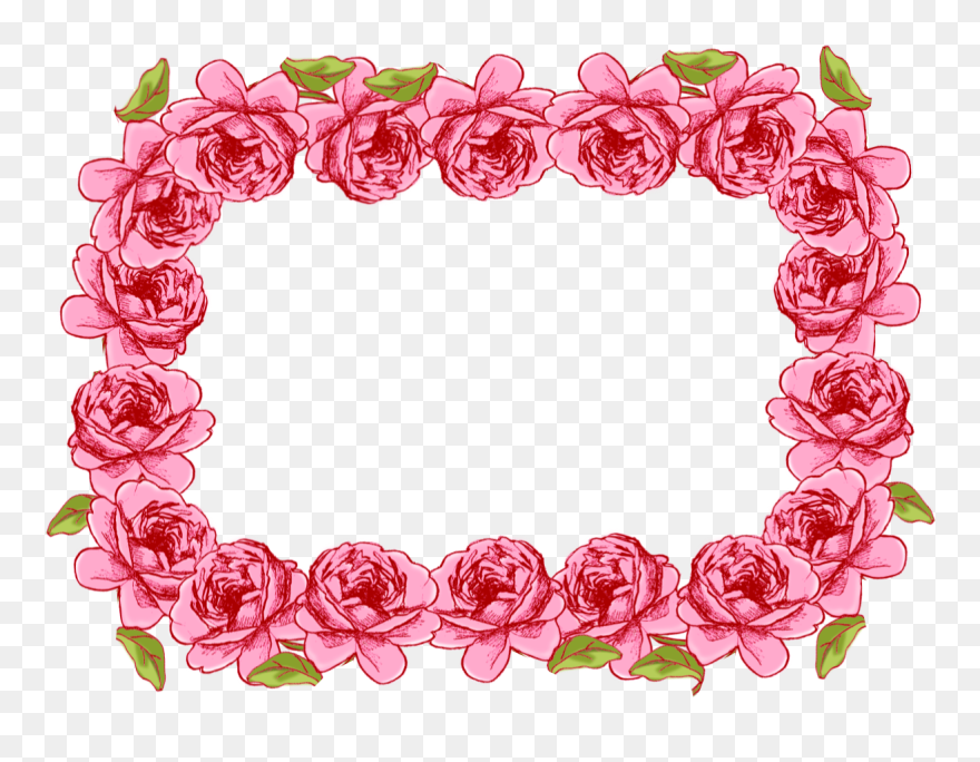 Simultaneously Clipart Of Flowers Free Faux Vintage - Mother's Day Frame Clipart Transparent - Png Download