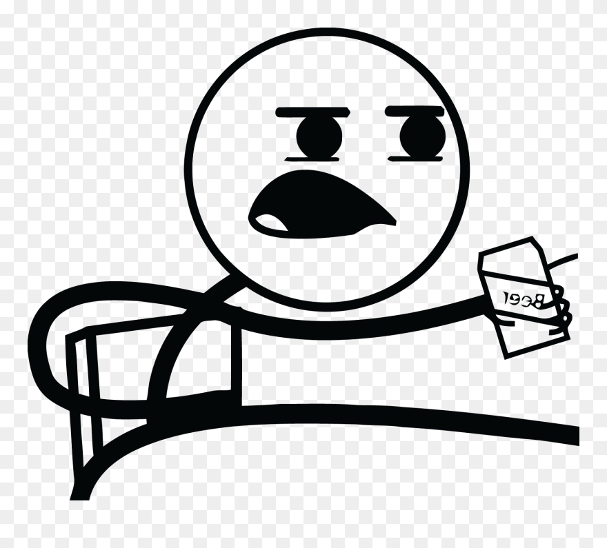 Cereal Guy Png Image - Cereal Guy Meme Clipart