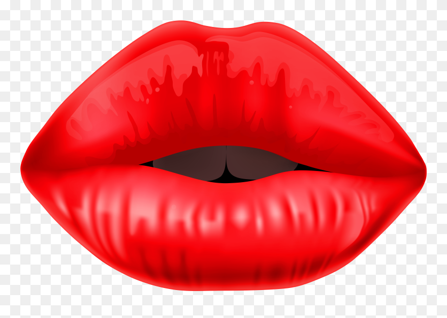 Free Red Lips Clipart, Download Free Clip Art, Free - Pink Lips Clipart - Png Download