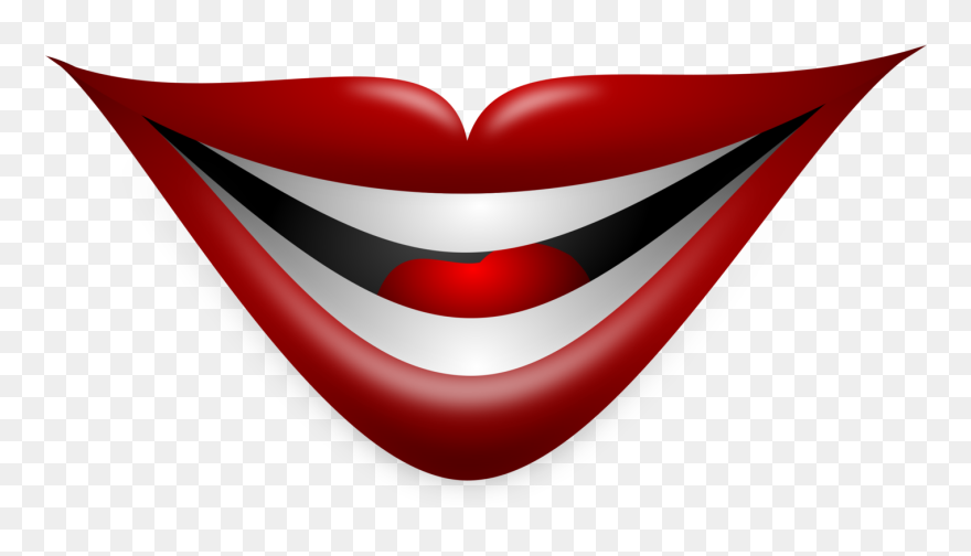 Heart,love,computer Wallpaper - Joker Mouth Clipart