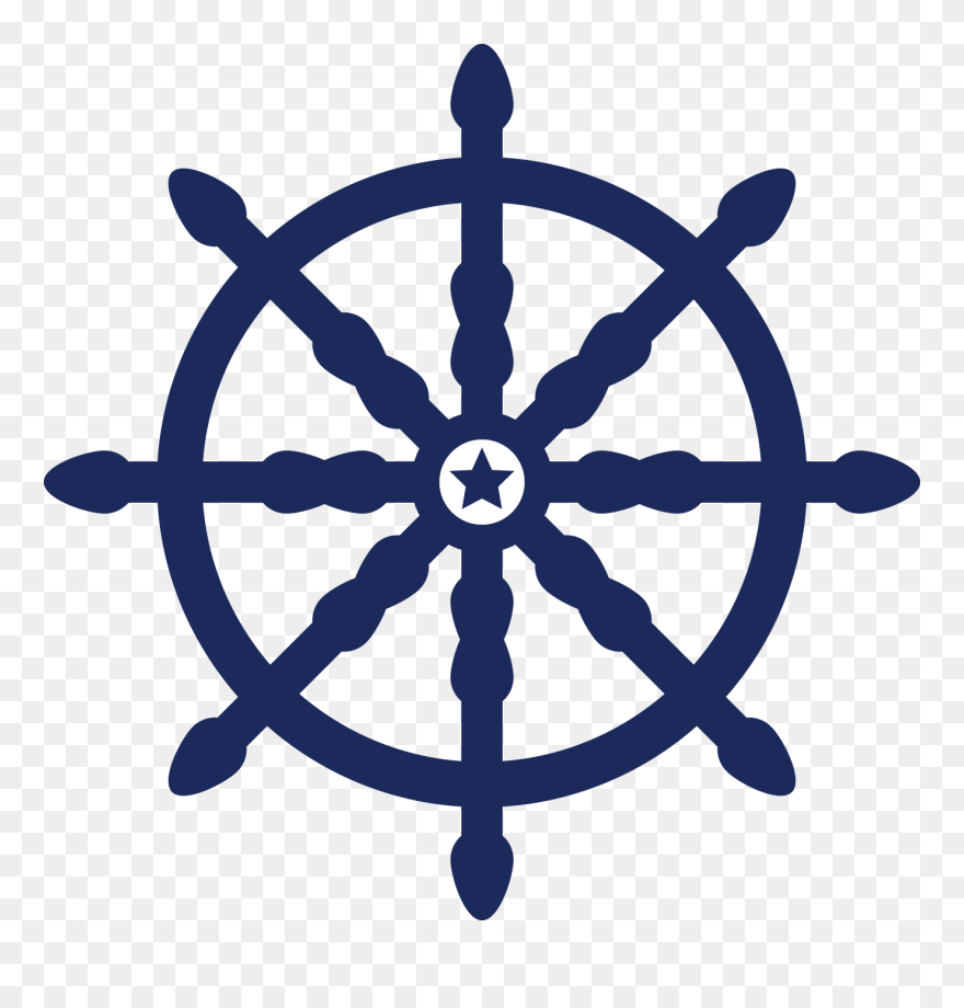 Ship Wheel Clip Art Png Download Clip Art Boat Steering Wheel Transparent Png 5614839 Pinclipart