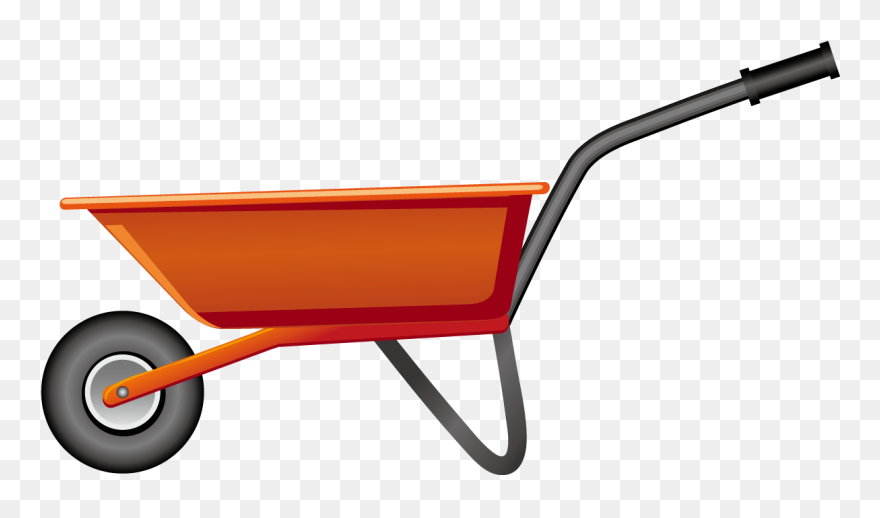 Gardener Clipart Wheelbarrow - Wheelbarrow Complex Machine - Png Download