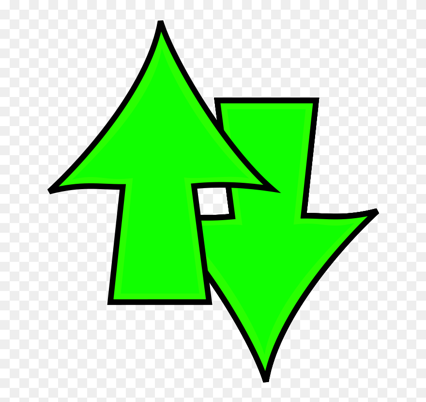 Arrow Clip Art - Up Down Arrow Clipart - Png Download