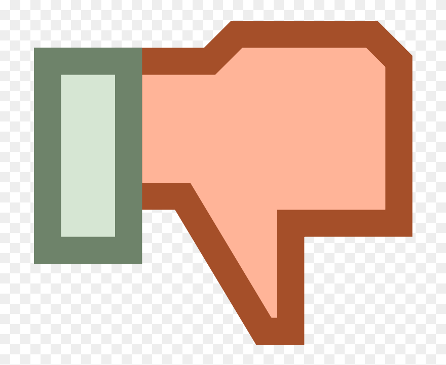 Thumb Signal Clip Art - Disagree Clipart Png Transparent Png