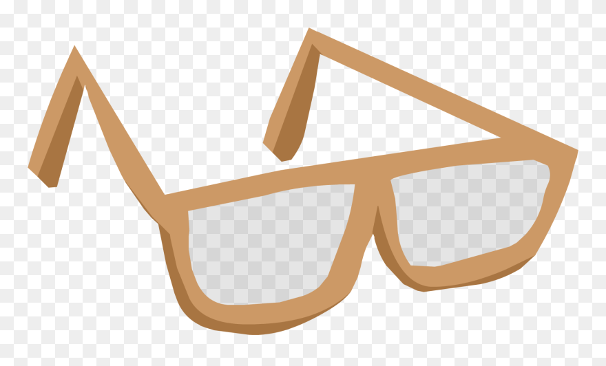 Club Penguin Rewritten Wiki - Club Penguin Brown Glasses Clipart