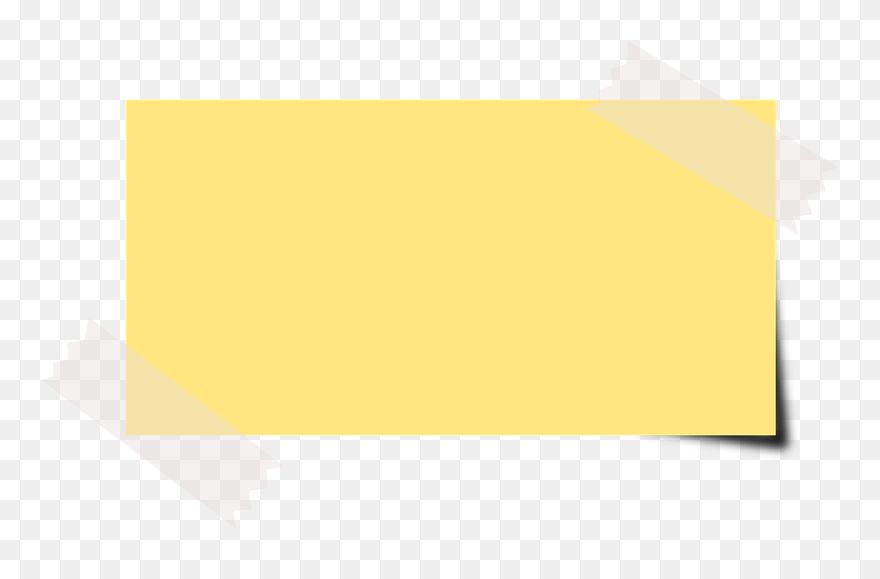 Download Transparent Sticky Notes Clipart - Paper - Png Download ...
