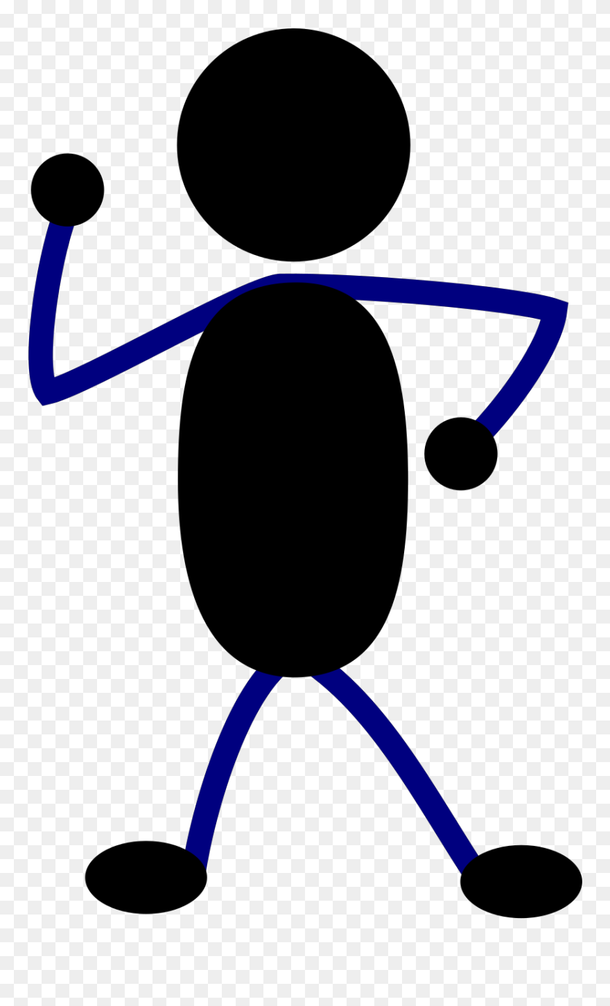 Stickman Clip Art - Png Download