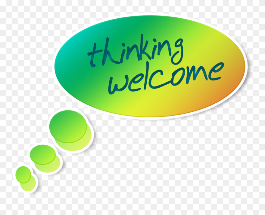 Balloon Thought Bubble Think - Logo Berpikir Clipart