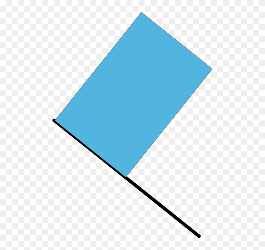 Blue,square,triangle - Blue Flag Clip Art - Png Download