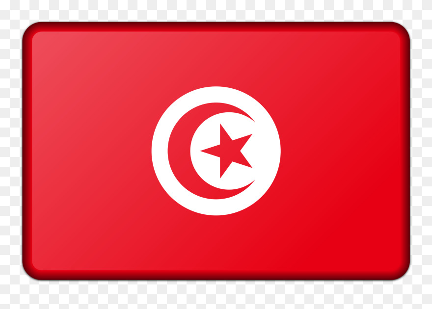 Tunisia Flag Clip Arts - Tunisia Flag - Png Download