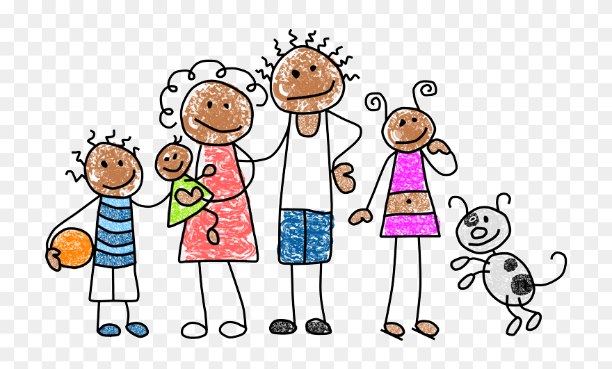 Typing Clipart Asdf - Families Clipart - Png Download